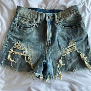 R13 Denim Cut offs